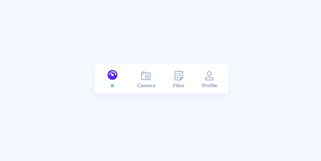 CSS Tab Bars - Tab bar active animation - CSS only