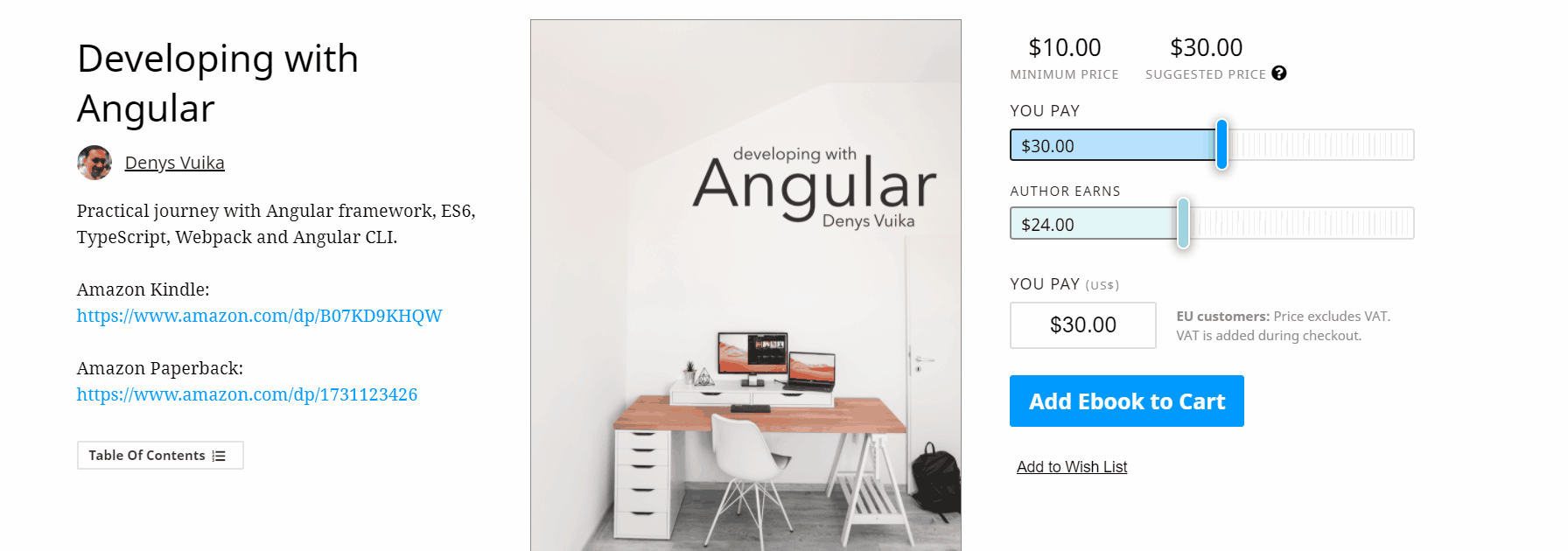 Angular Books - Developing with Angular