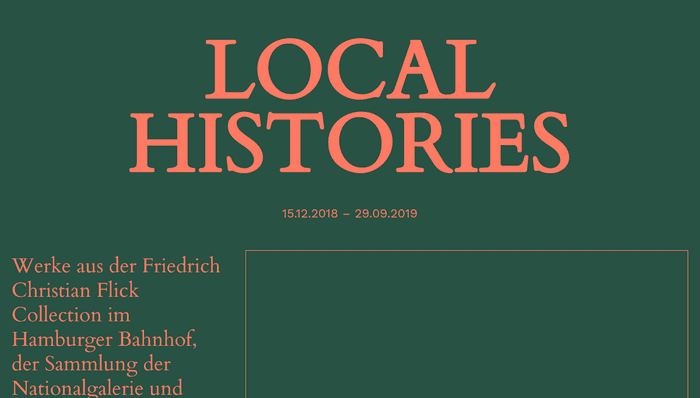 CSS Magazine Layouts - Local Histories