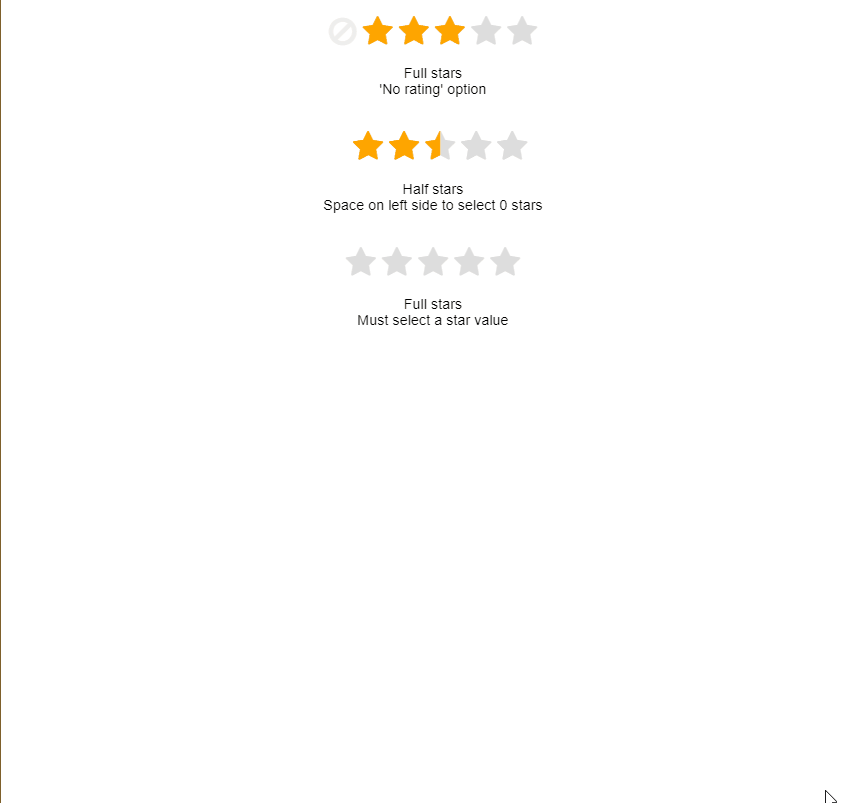 CSS Star Ratings - Pure CSS 5-Star Rating