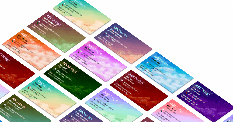 CSS Card Layouts - Isometric Card Grid