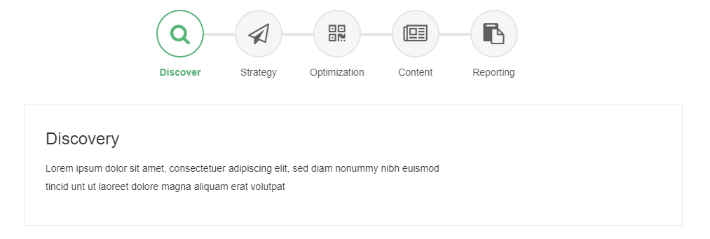 jQuery Tabs - bootstrap tab with onclick step effect
