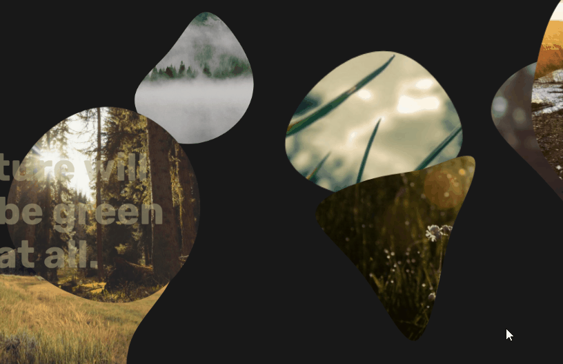 JavaScript Carousels - Blob  carousel  for the planet