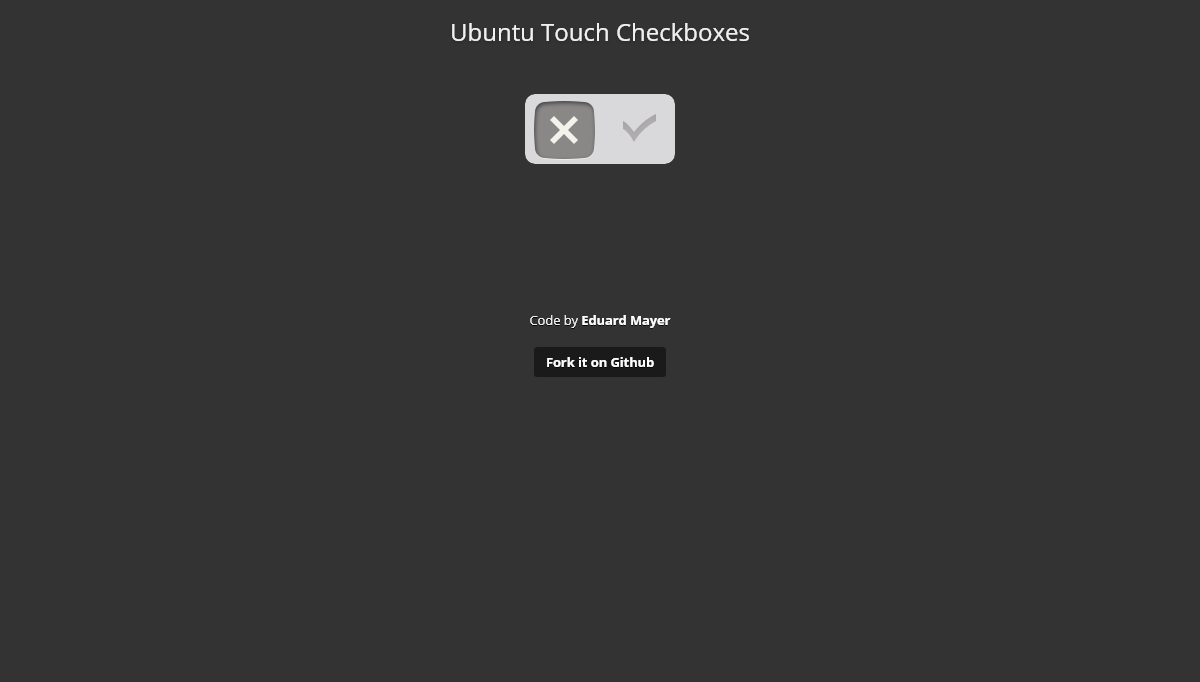 Checkboxes CSS - Animated Ubuntu Touch-styled checkboxes