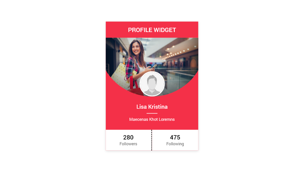 CSS Profile Cards - UI Card