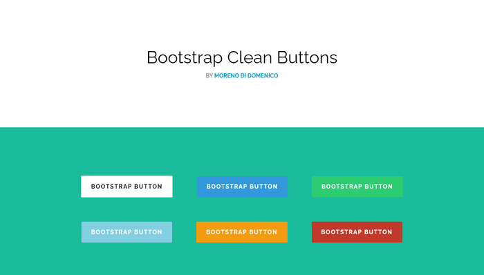 Bootstrap Buttons - Bootstrap Clean Buttons