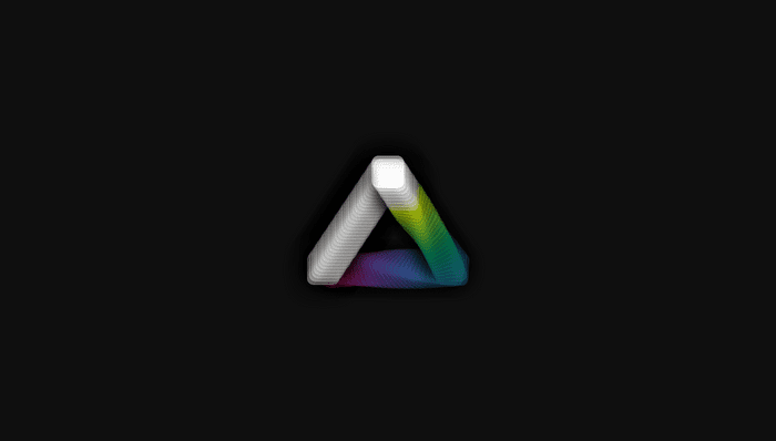 CSS Triangles - Chromatic triangle