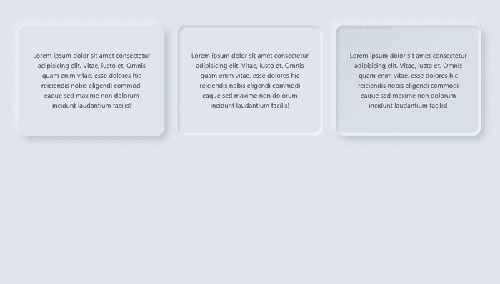 CSS Neumorphism Examples - neumorph test