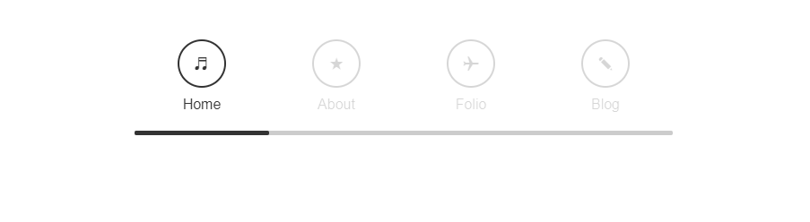 CSS Horizontal Menus - Slide-Menu 2