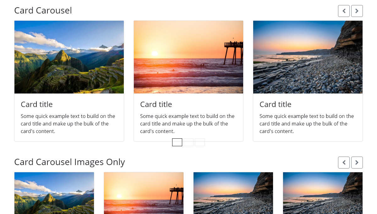 jQuery Carousels - Card-o-sel or Thumbnail Slider