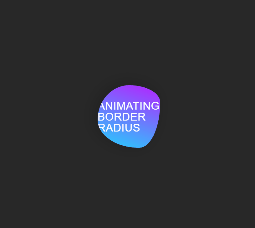 CSS Border Animations - Animated Gradient Border-Radius