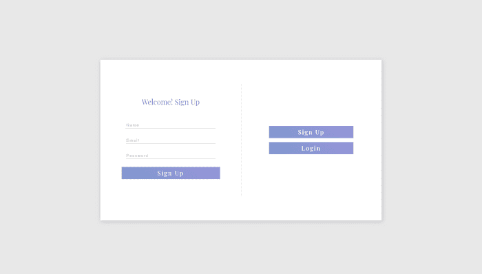 CSS Forms - Login & Sign Up Form UI