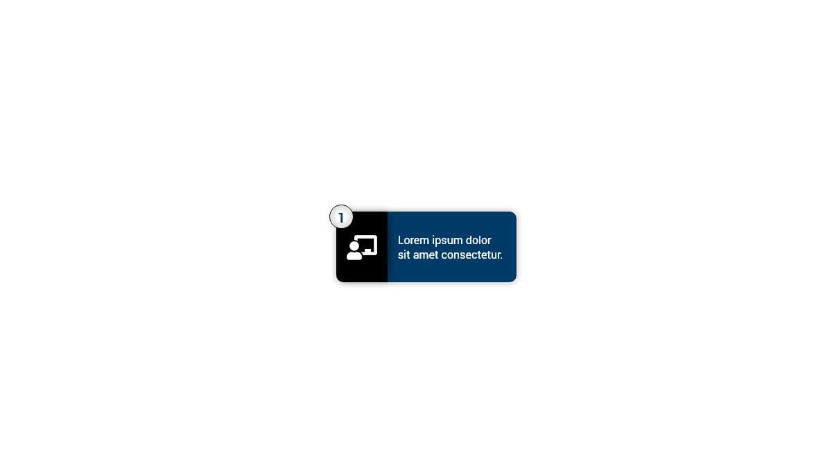 CSS Badges - Card Button