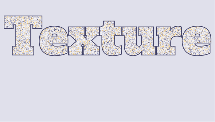 JavaScript Text Effects - Canvas Texture