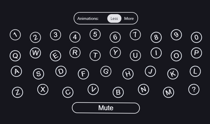 JavaScript Keyboards - WAAAAPI Keyboard