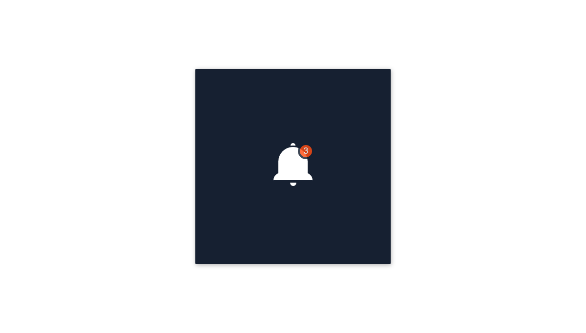 CSS Notifications - Notification Bell