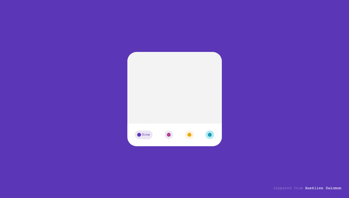 CSS Tab Bars - Bottom navigation with css