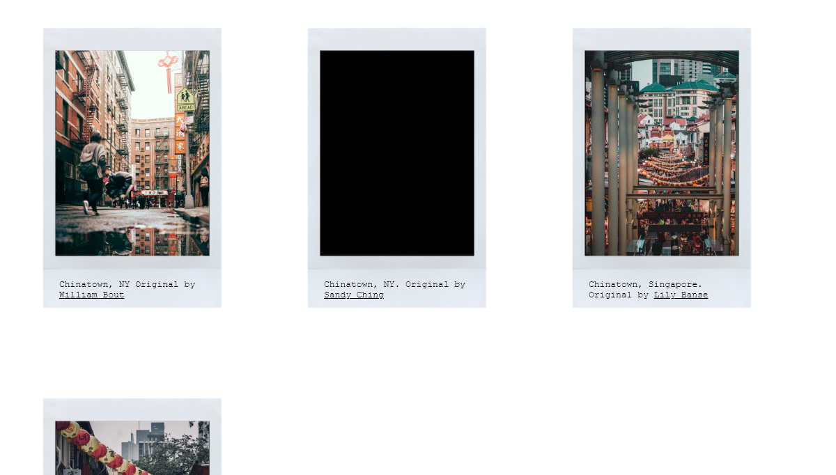 HTML <figure> & <figcaption> with CSS - Figure & Figcaption Instax Version