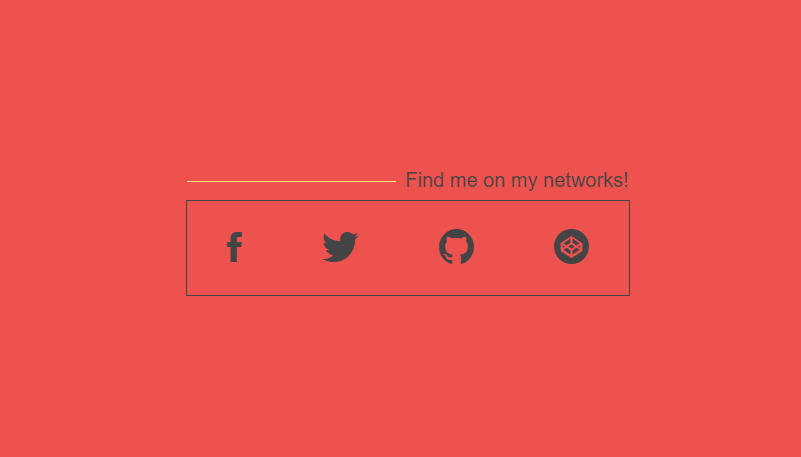 CSS Social Media Icons - Social Buttons with Tooltips