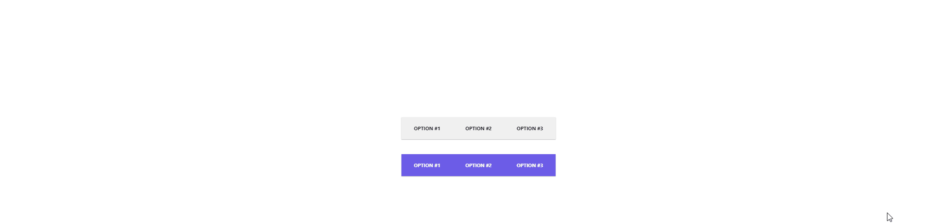 CSS Menu - Pure CSS fading out for siblings menu options on option hover