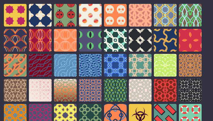 CSS Background Patterns - Many CSS Patterns