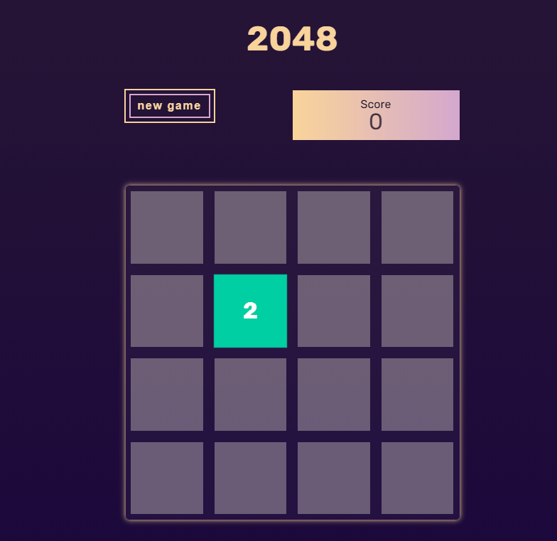 JavaScript 2048 Games