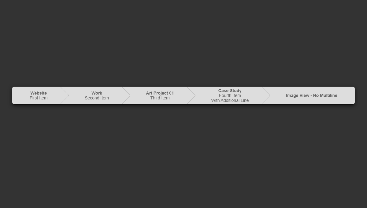 CSS Breadcrumbs - Multi-line Pure CSS Breadcrumb Arrows