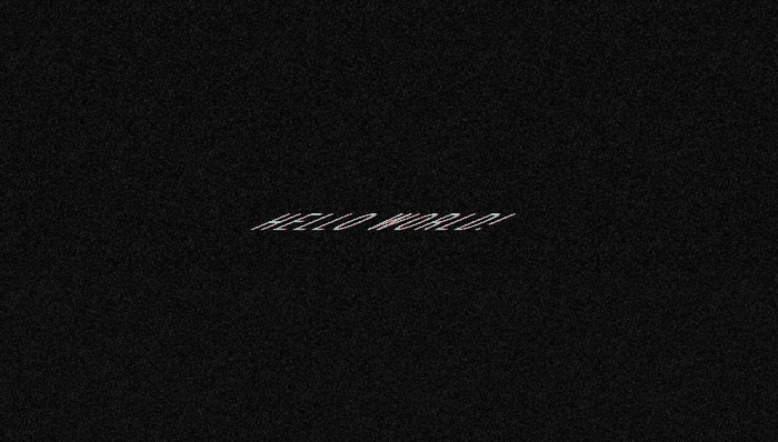 CSS Text Glitch Effects - Glitched Text