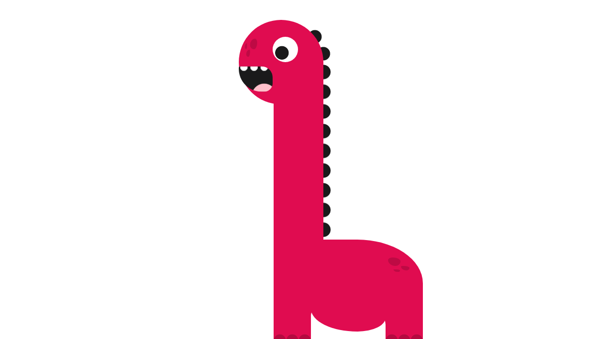 CSS Illustrations - Dino