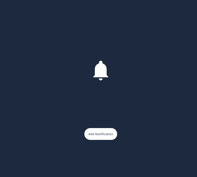 jQuery Notifications - bell notification animation