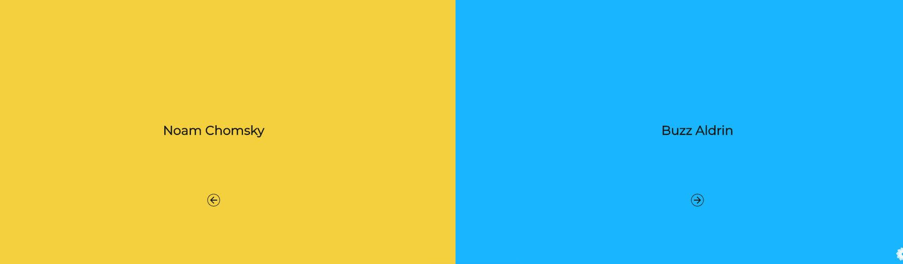 CSS Panels - Dual Sliding Panels