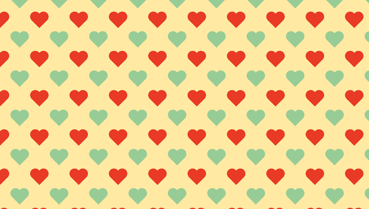 CSS Background Patterns - Hearts