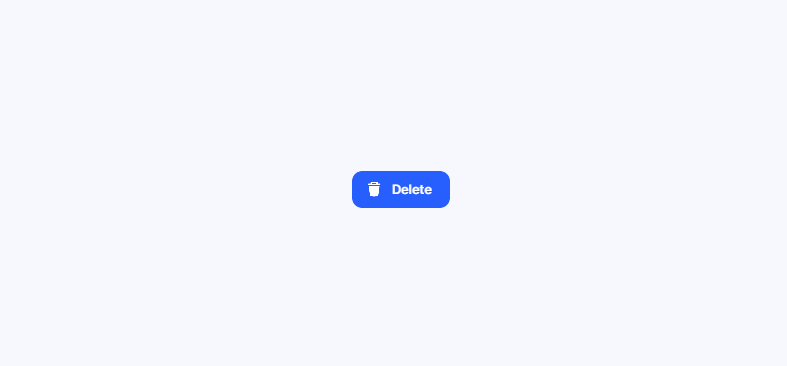 JavaScript Buttons - Trash button
