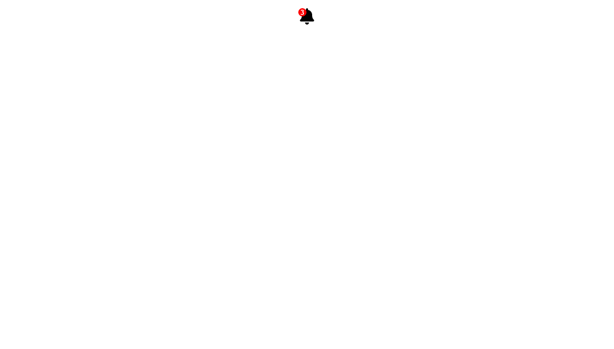 jQuery Notifications - Notification Bell