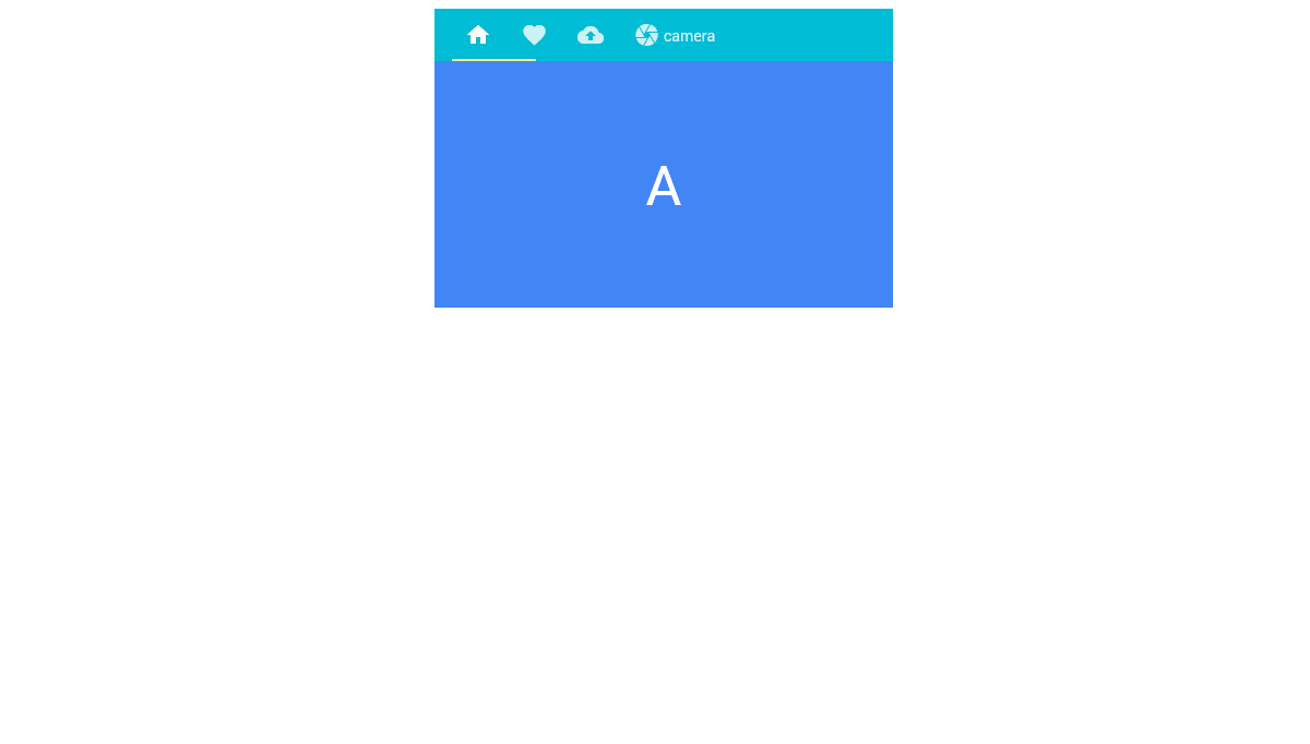 jQuery Tabs - Material Tabs & Pages