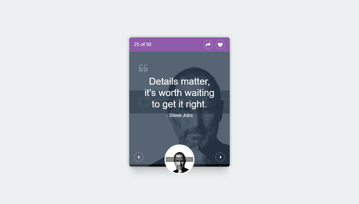 CSS Blockquotes - Shiienurm quote card