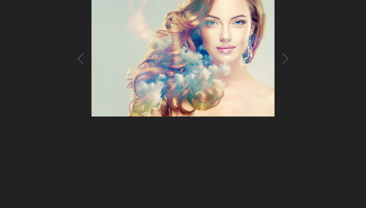 CSS Sliders - double exposure carousel slider