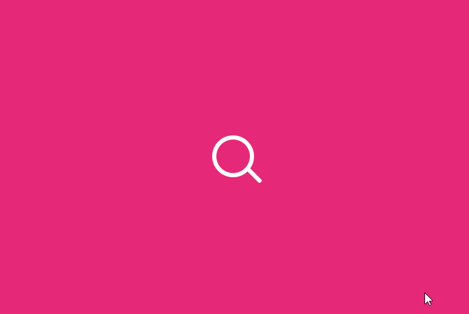 CSS Search Boxes - Search input animation