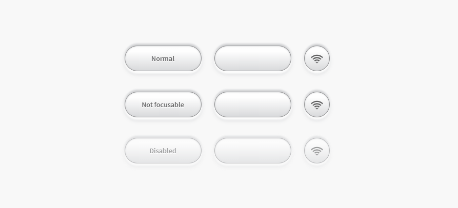 CSS Buttons - Skeuomorphic Buttons (Realistic 3D Effect)