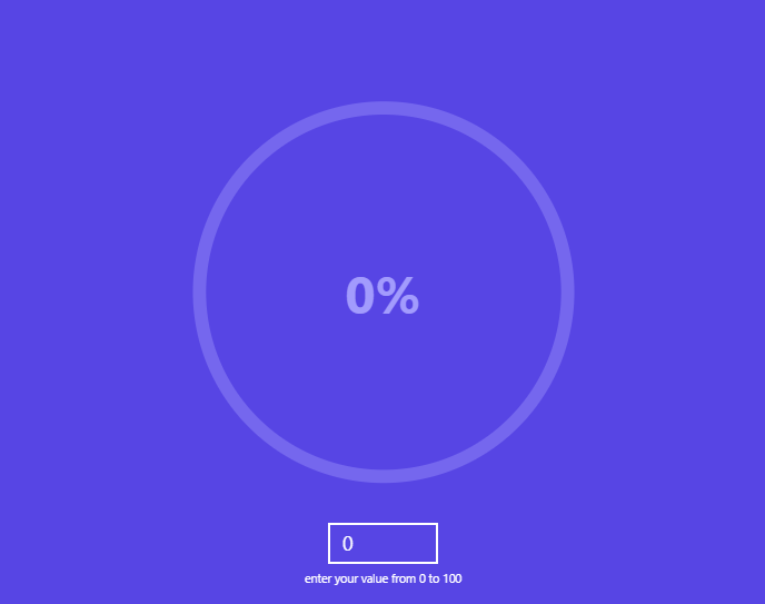 JavaScript Progress Bars - Responsive SVG Progress Bar with CSS Custom Properties for settings