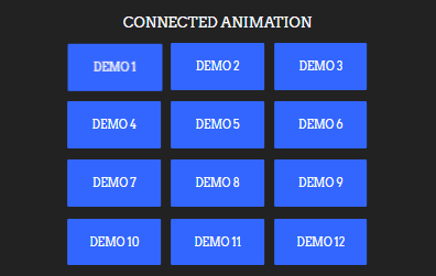CSS Animation Examples - connected animation