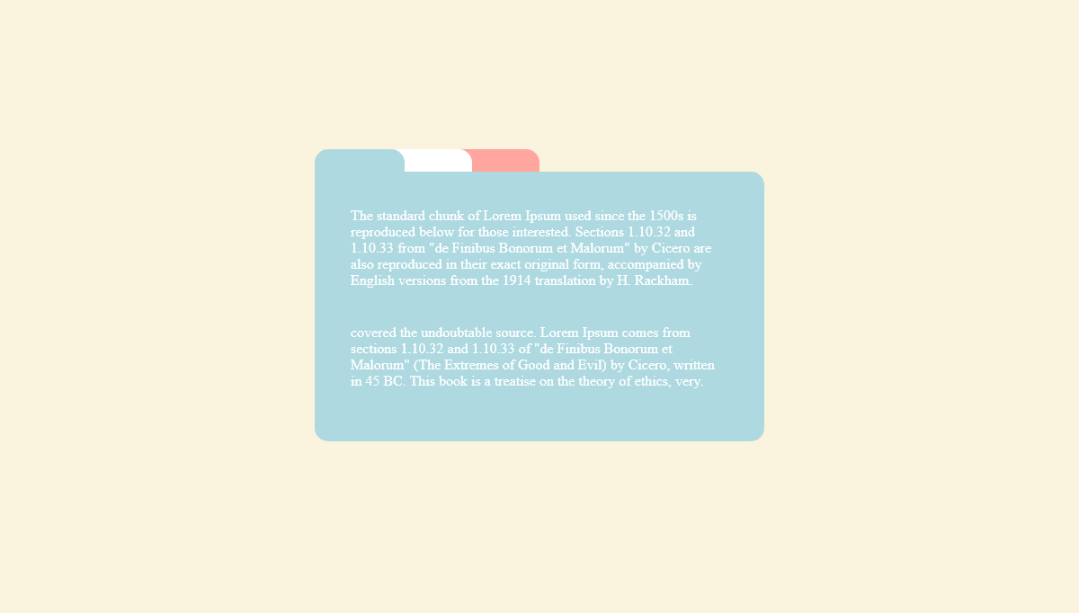 CSS Tabs - CSS Tabs