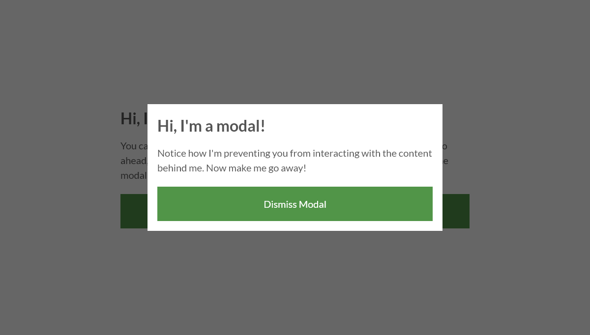CSS Modal Windows - Fading Modal