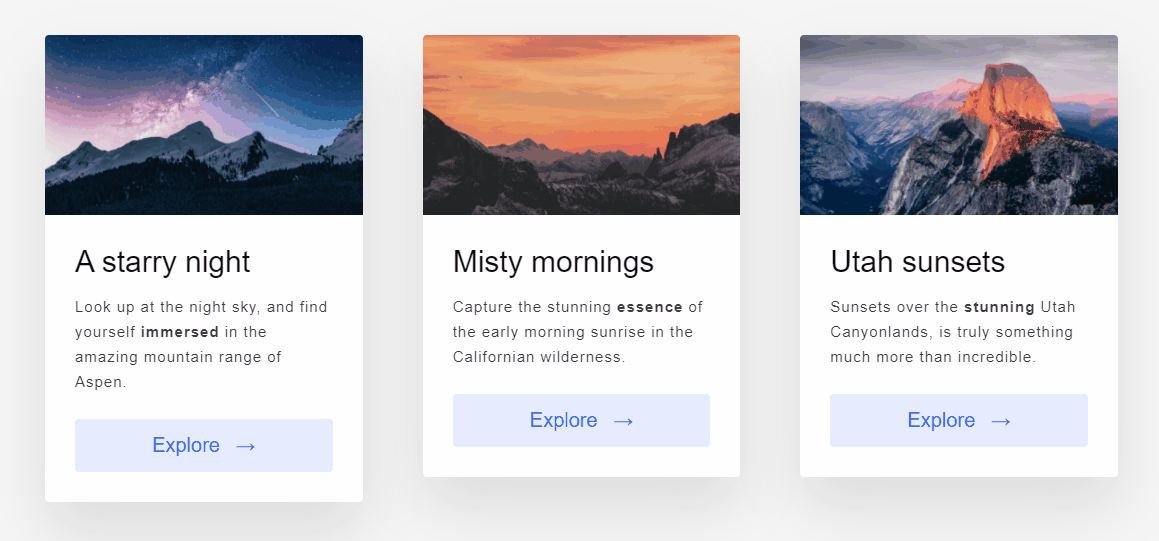 CSS Cards - UI Cards