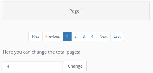 jQuery Pagination - Twbs Pagination