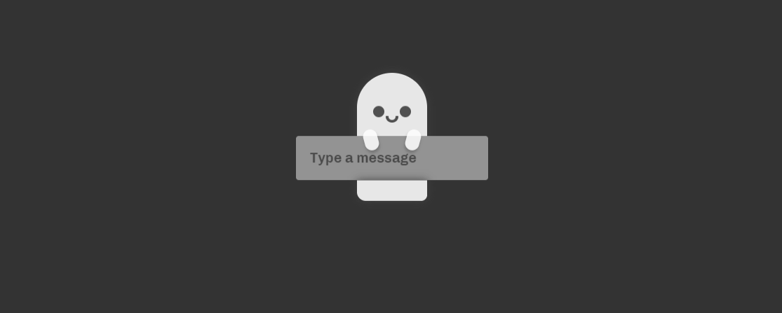 JavaScript Input Text - Talking Ghost Chat Input