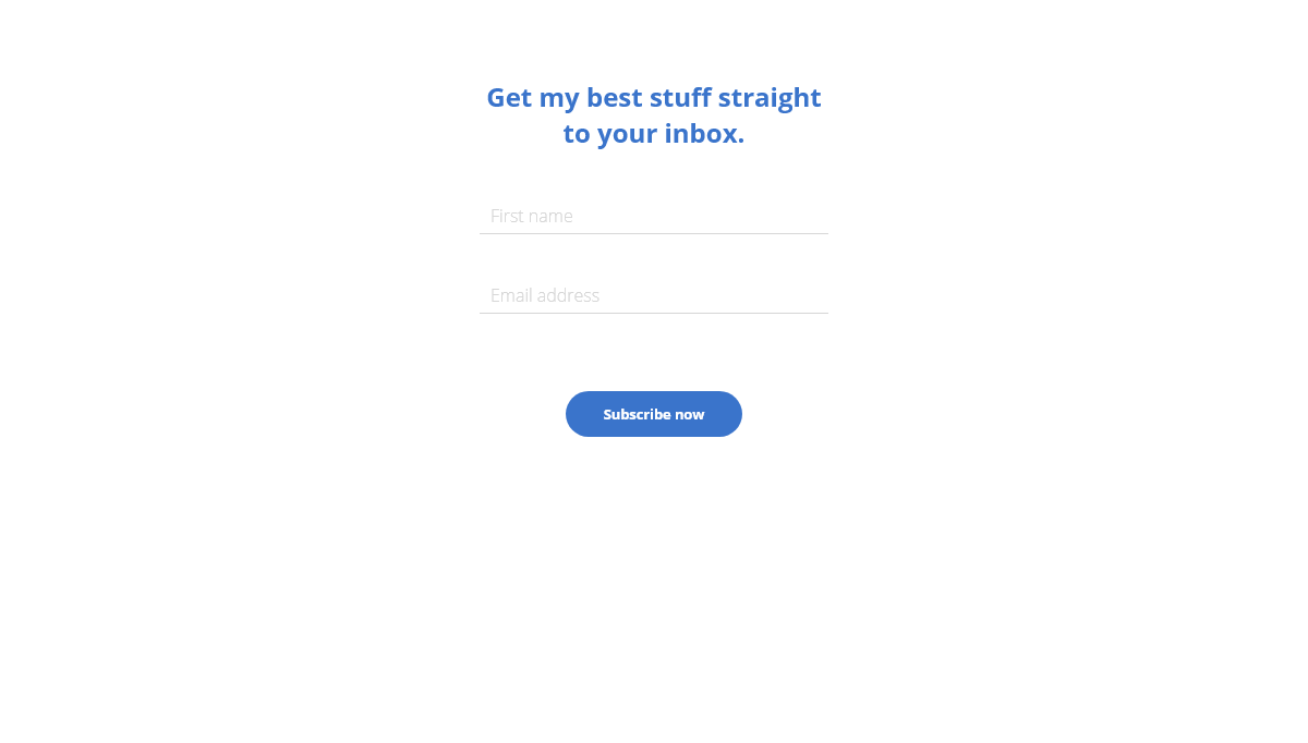 jQuery Forms - Mailchimp AJAX Subscribe Animated Responsive Form (jQuery)