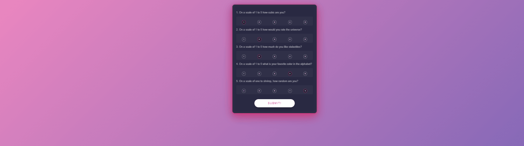 Radio Buttons CSS - jQuery | Custom Radio Buttons Survey