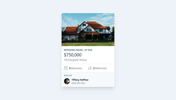 CSS Cards - Data Card