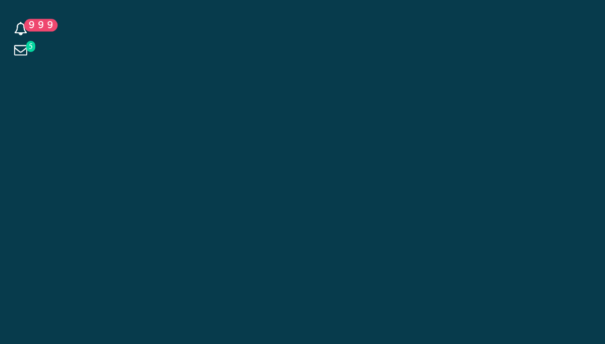 CSS Notifications - Notification bell